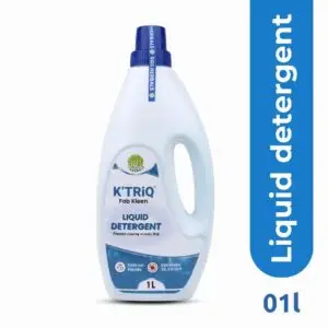 Fab Kleen Liquid Detergent 1L - Compatible with Semiautomatic & Mannual Hand wash