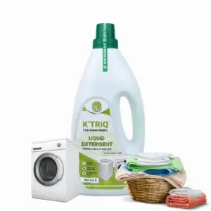 Fab Kleen Matic Liquid Detergent 1 L-Compatible with (Top load/Front load)